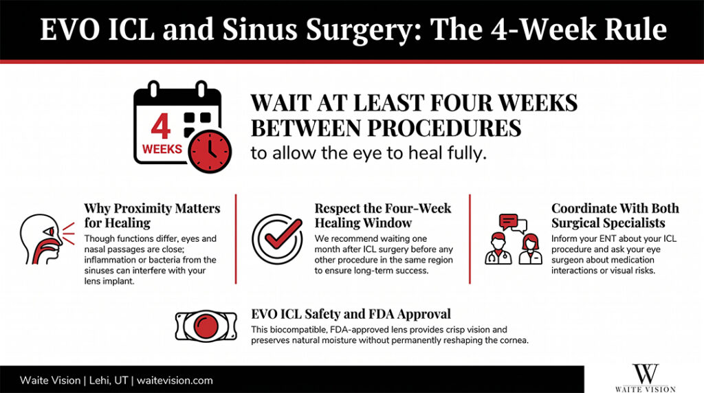 EVO ICL and Sinus Surgery